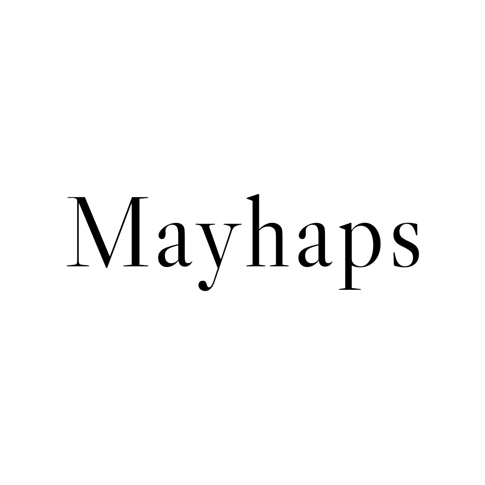 Mayhaps Project